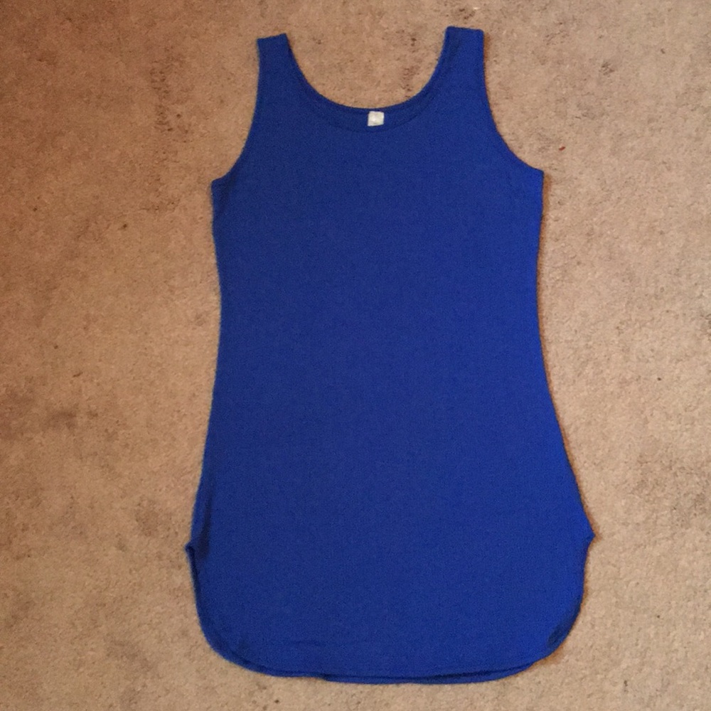 Blue dress